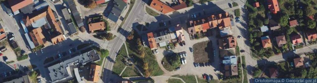 Zdjęcie satelitarne Targowa ul.