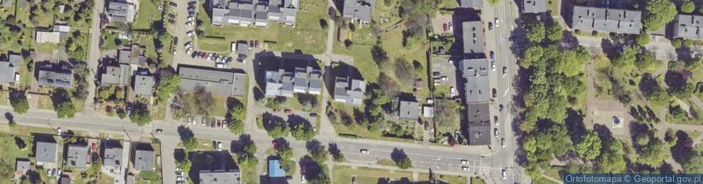 Zdjęcie satelitarne Targowa ul.