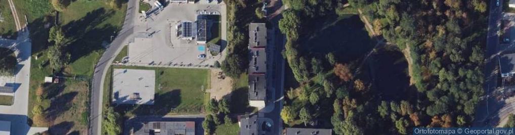 Zdjęcie satelitarne Targowa ul.