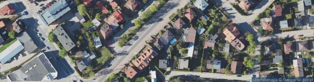 Zdjęcie satelitarne Targowa ul.