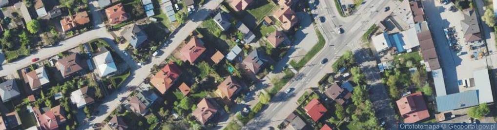 Zdjęcie satelitarne Targowa ul.