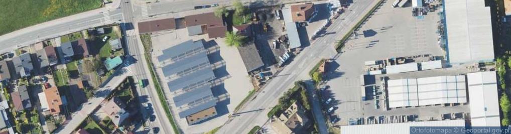 Zdjęcie satelitarne Targowa ul.