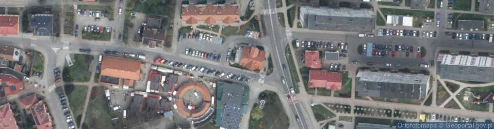 Zdjęcie satelitarne Targowa ul.