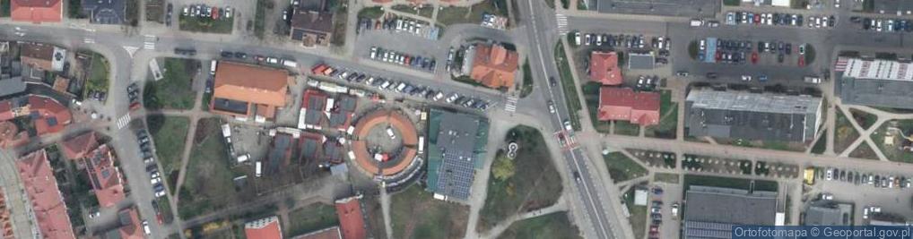 Zdjęcie satelitarne Targowa ul.