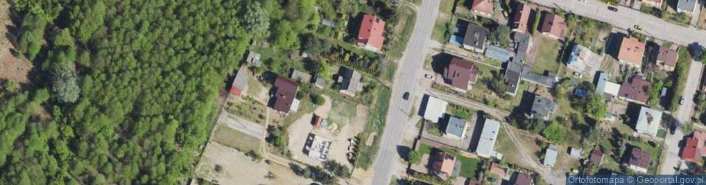 Zdjęcie satelitarne Tartaczna ul.