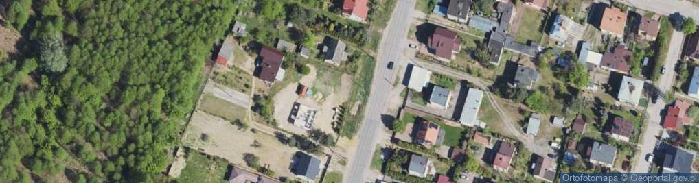 Zdjęcie satelitarne Tartaczna ul.