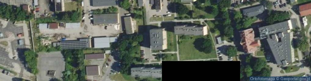Zdjęcie satelitarne Targowa ul.