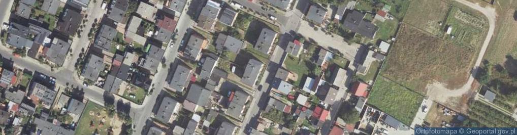 Zdjęcie satelitarne Targowa ul.