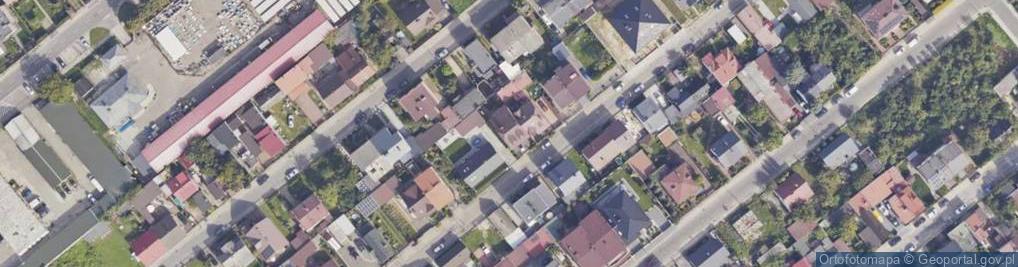 Zdjęcie satelitarne Tadeuszowska ul.