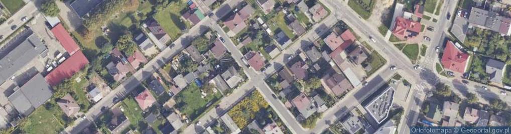 Zdjęcie satelitarne Tadeuszowska ul.