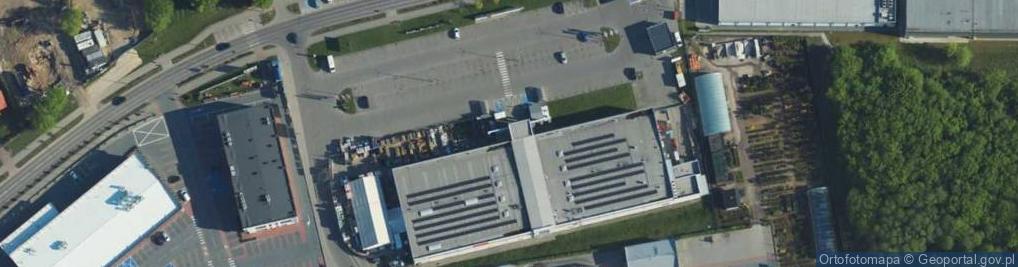 Zdjęcie satelitarne Targowa ul.