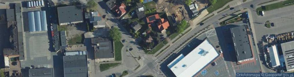 Zdjęcie satelitarne Targowa ul.