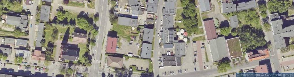 Zdjęcie satelitarne Targowa ul.