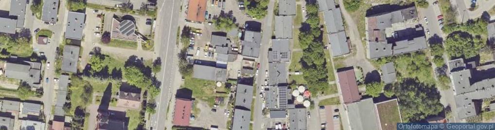 Zdjęcie satelitarne Targowa ul.