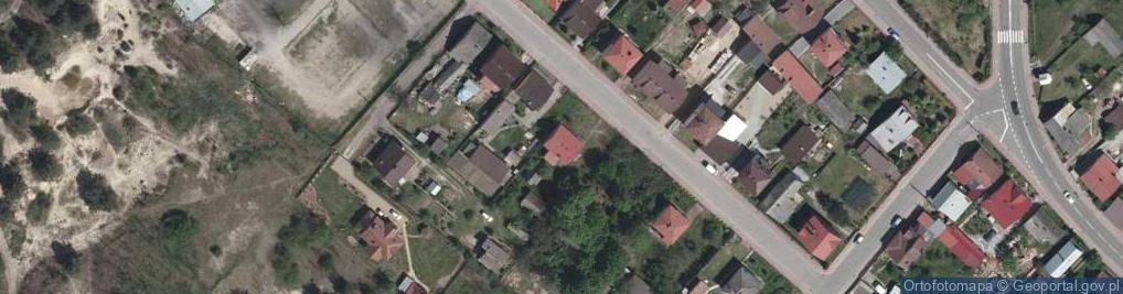 Zdjęcie satelitarne Targowa ul.