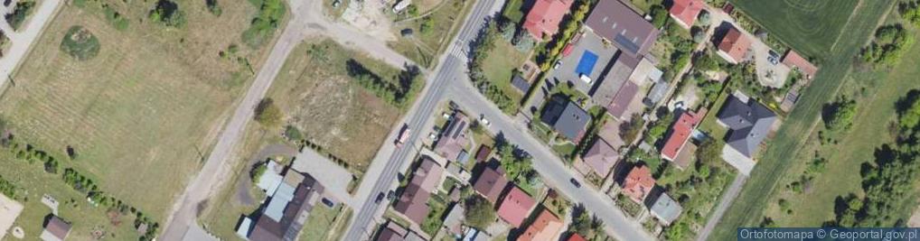 Zdjęcie satelitarne Targowa ul.