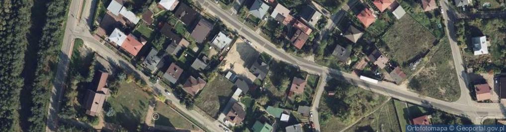Zdjęcie satelitarne Targowa ul.