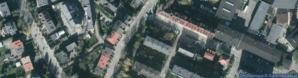 Zdjęcie satelitarne Targowa ul.