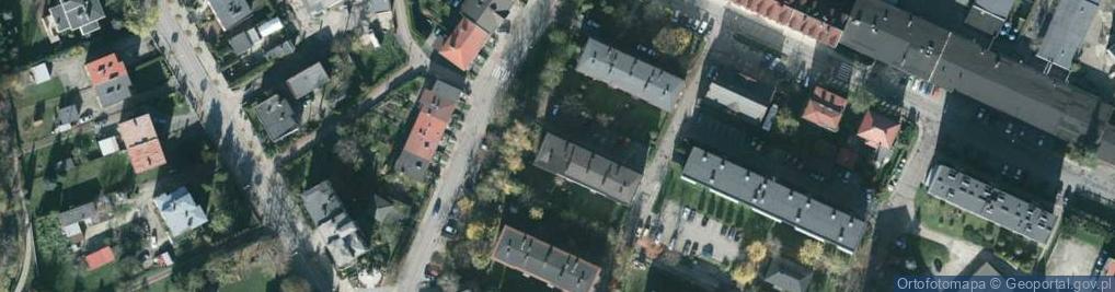 Zdjęcie satelitarne Targowa ul.