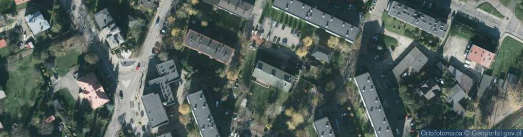 Zdjęcie satelitarne Targowa ul.