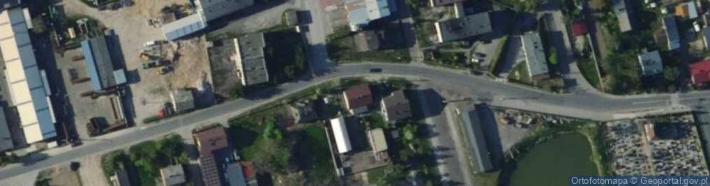 Zdjęcie satelitarne Targowa ul.