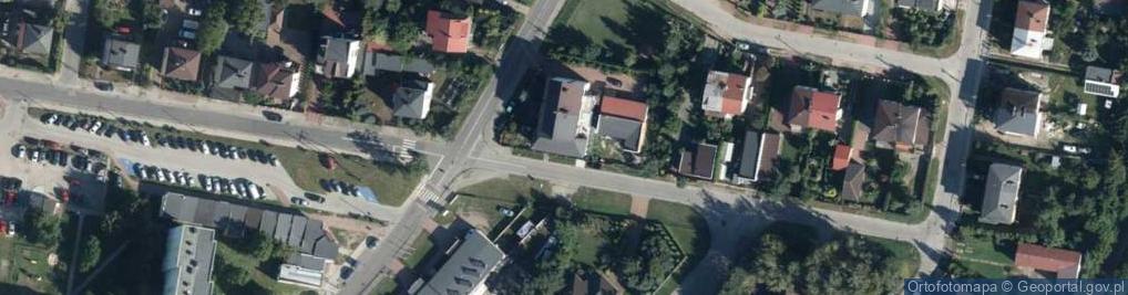 Zdjęcie satelitarne Targowa ul.