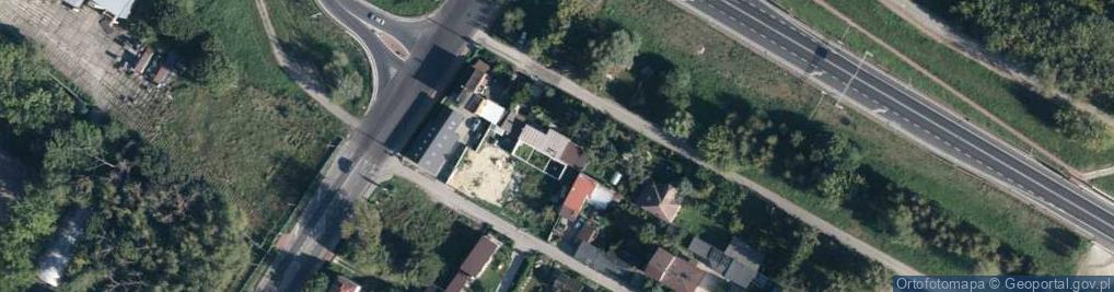 Zdjęcie satelitarne Tartaczna ul.