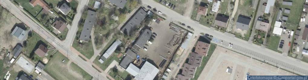 Zdjęcie satelitarne Targowa ul.