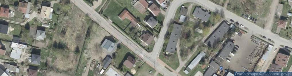 Zdjęcie satelitarne Targowa ul.