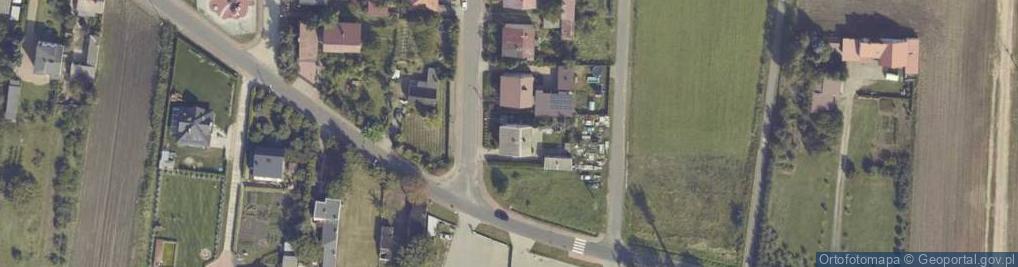 Zdjęcie satelitarne Taczanowskiego, gen. ul.