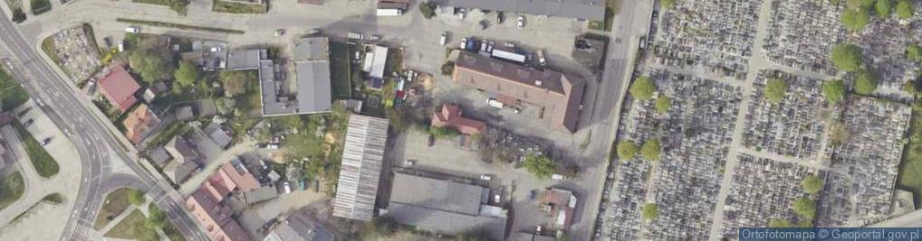 Zdjęcie satelitarne Targowa ul.