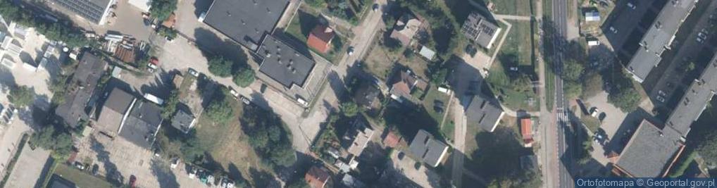 Zdjęcie satelitarne Tartaczna ul.