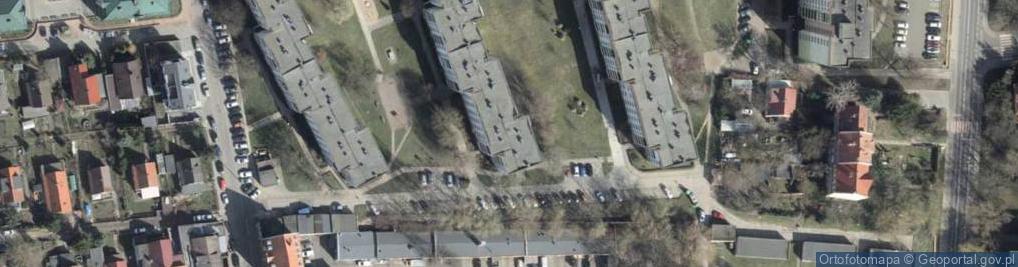 Zdjęcie satelitarne Tarczowa ul.
