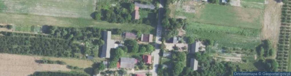 Zdjęcie satelitarne Tadeuszów ul.