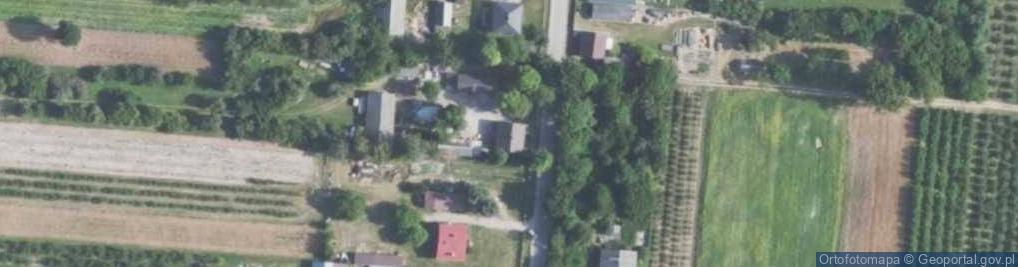 Zdjęcie satelitarne Tadeuszów ul.