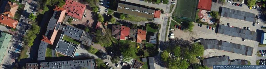 Zdjęcie satelitarne Targowa ul.