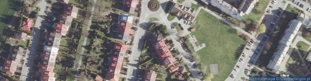 Zdjęcie satelitarne Tarnowskiego Stanisława, prof. ul.