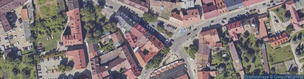 Zdjęcie satelitarne Targowa ul.