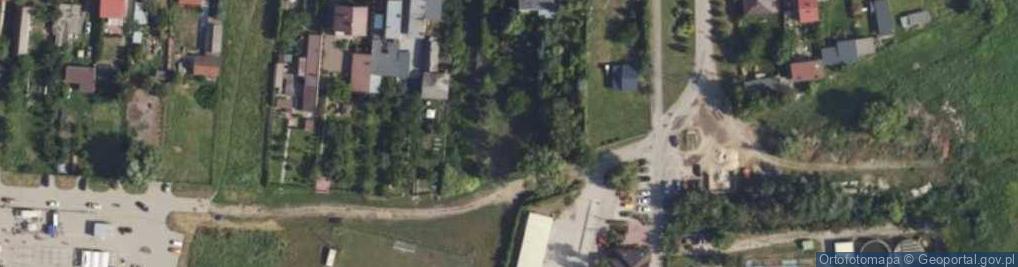 Zdjęcie satelitarne Targowa ul.