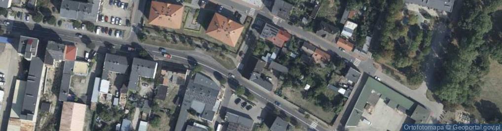 Zdjęcie satelitarne Targowa ul.