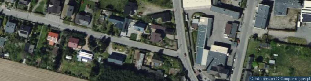Zdjęcie satelitarne Targowa ul.