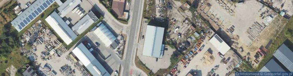 Zdjęcie satelitarne Tartaczna ul.