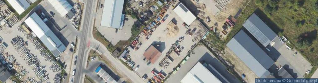 Zdjęcie satelitarne Tartaczna ul.