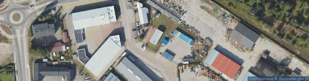 Zdjęcie satelitarne Tartaczna ul.