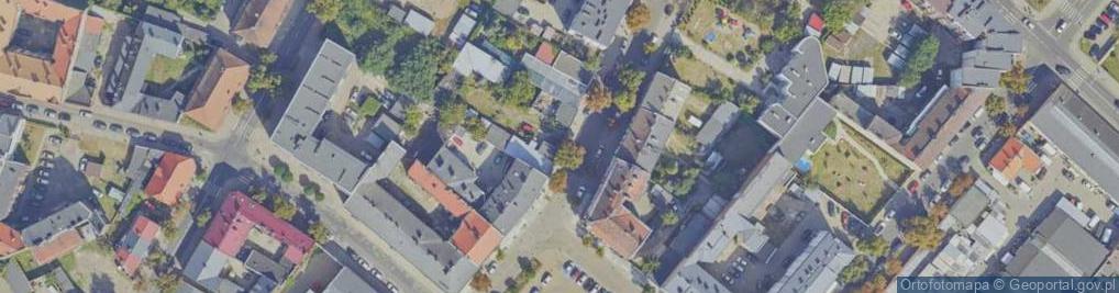 Zdjęcie satelitarne Targowa ul.