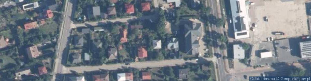 Zdjęcie satelitarne Targowa ul.