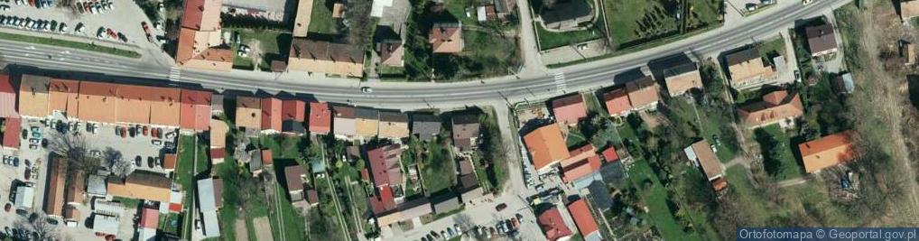 Zdjęcie satelitarne Tarnowska ul.