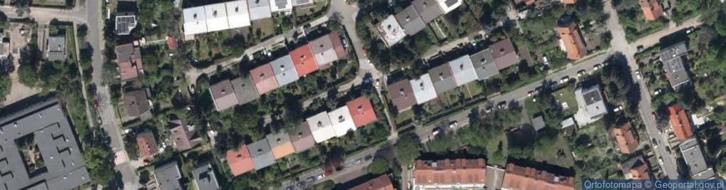 Zdjęcie satelitarne Tapicerska ul.