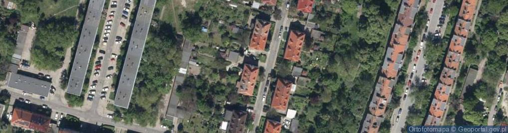 Zdjęcie satelitarne Tarnobrzeska ul.
