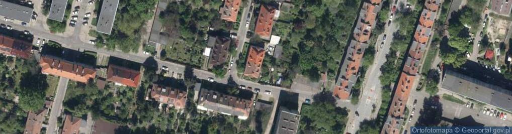 Zdjęcie satelitarne Tarnobrzeska ul.
